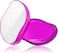 GABOX Crystal Hair Remover Crystal Hair Eraser for Women, Nano Glass Hair Removal Hair Razor Epilator Tools for Women and Men, Purple