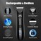 Manscape Body &amp; Pubic Hair Trimmer for Men, Groin &amp; Ball Trimmer Men, Bikini Trimmer Women, Body Groomer Ball Shaver for Smooth Wet/Dry Shaving, Led Light