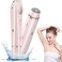 Bikini Trimmer for Women, 2 in 1 Dual-Head Electric Body Hair Trimmer Shaver for Women's Grooming, Waterproof Wet &amp; Dry Pubic Hair Trimmer for Women Legs Bikini Underarms Hair Painless Remove