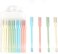 VANANA Nasal Hair Cutter, Manual Nose Hair Trimmer 360 Degree Rotate to Clean Double Sided Head Brush Nose Hair Plucker for Women Men, with Storage Box (12 Pieces, Multicolor)