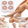 Hair Remover Replacement Head, Women's Electric Shaver Replacement Heads Hair Remover Body Hair Shaver Machine Head Rose Gold