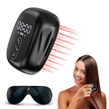 Laser Therapy Hair Growth Comb, New Model Lasercomb-002 laser comb for hair growth for Men and Women