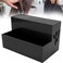 Niiyen Professional Salon Shear Holder Rack, Salon Hairdressing Combs Clips Box Scissors Storage Box Organizer Case Barber Accessories, for Hair Stylist Office Home(Blue)