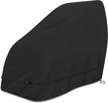 Dustproof Thickened Massage Chair Cover Waterproof Zero Gravity Game Recliner Covers High Quality Oxford Cloth Fits RealRelax Most Brands of Massage Armchairs 63"L x 39.5"W x 55.5"H Black