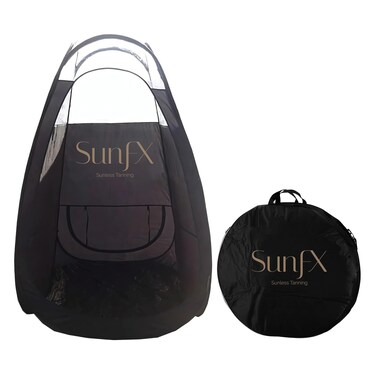 SunFX Professional Pop Up Tent   Sunless Tanning Booth for Home or Salon Use with Carrying Bag