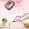 Lash Shampoo for Lash Extensions with Makeup bag, Gentle Mousse Lash Shampoo Deep Clean, Lash Wash for Eyelash Extensions with Air Conditioning Fan, Lash Cleaning Kit with Brush for Salon &amp; Home Use