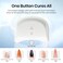 Beetles Gel Polish UV LED Nail Lamp, Fast Drying Nail Dryer Compact Manicure Light with Timer Setting Sensor Elegant Shell UV Light for Gel Nails DIY Home Gift for Her