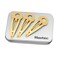 Haxtec 3 Pack Multi Tool Tactical Hair Clips Multi-Functional EDC Survival Kit For Women Tactical Stocking Stuffers Christmas Gift- 3 Packs