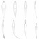8PCS Interlocking Tool for Locs,Sisterlock Retighten Tool,8 Styles Loc Tools for Interlocking,Sisterlock Crochet Needle Set for Hair Repair Dreadlock Tightening