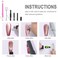 Allstarry 10pcs Nail Magnet Tool Set, Double-head Strong Suction Nail Magnet Stick Cat Eye Flower Design Nail Magnets Pen Plate Wand Board for 9D Strip Galaxy Magnetic Cat Eye Gel Nail Polish Nail Art