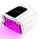 96W Rechargeable UV LED Nail Lamp, Portable Cordless UV Light for Nails with LCD Display Auto Sensor, 4 Timer Setting and Smart Sensor Nail Dryer,Nail Cure Light with Removable Bottom(White)