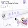 SAVILAND SSPro X U V Nail Lamp for Gel X Nail: 10s Fast Flash Cure Handheld U V Light 2 Lighting Modes Travel Mini Gel Light Rechargeable Cordless Portable LED Lamp for DIY Manicure Home