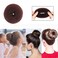 3Pcs Donut Hair Bun Maker Ring Style Bun Maker Set Chignon Hair Doughnut Shape Hair Styling Tool for Women Girls Large+Middle+Small)