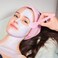 DIY Facemask Mixing Tool Set,YuCool DIY Mask Mixing Bowl Set Silicone Bowls for Facials-Pink