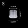 Tattoo Ink Caps with Base Disposable 1000pcs Ink Cups Tattoo Ink Caps Small 11MM