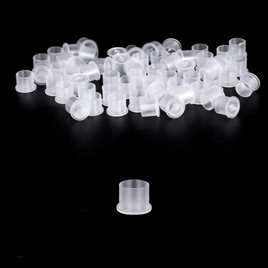 Tattoo Ink Caps with Base Disposable 1000pcs Ink Cups Tattoo Ink Caps Small 11MM