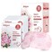 Steam Eye Mask, 10 Packs Heated Eye Mask, Self Heating Disposable SPA Warm Compress for Eyes Sleep Mask, Soothing Moist Heat Eye Masks, Travel Essentials &amp; Relaxation Gifts (Rose Scent)