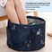 Multifunctional Collapsible Bucket for Soaking Feet, Portable Foot Bath Bag, Foot Spa Soaking Feet Home Pedicure Basin Outdoor Camping for Washing, Fishing Wait Handy Carrying Bag, Large
