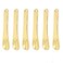 Honbay 6PCS Mini Zinc Alloy Makeup Spatula Cosmetic Facial Cream Spoon Beauty Scoop for Mixing Makeup