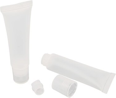 Honbay 10PCS 15ml Refillable Clear Empty Lip Gloss Balm Containers Soft Empty Tubes