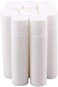 50 PCS White Plastic Empty Lip Balm Tubes Containers DIY Lipstick Lip Salve Tubes Holder Dispenser for Travel Business Trip Camping Hiking