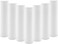 50 PCS White Plastic Empty Lip Balm Tubes Containers DIY Lipstick Lip Salve Tubes Holder Dispenser for Travel Business Trip Camping Hiking