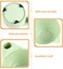 Beaupretty 2pcs Tint Bowl Mixing Bowls Hair Dye Bowls with Handle for Barber Salon Home Hairdressing Green