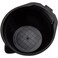 3 Black Salon Color Bowls with Measurements, Pour-Spout, Handle and Combed Edge