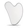 Gua Sha Facial Tools, Stainless Steel Guasha Tool for Face &amp; Body, Gua Sha Tools for Puffiness Reducing &amp; Jawline Sculpting Metal Guasha Tool for Women Self-Skincare, Silver