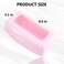 Plastic Sterilizing Tray,Sterilization Box,Nail Art Tool Sterilizer Tray, Sterilizer Tray Box Nail Art Salon Sterilizing Too（Pink）
