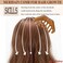 Wooden Scalp Massager Hair Growth, Wooden Massage Comb Wide Tooth, Head Massager Scalp Relax, Gua Sha Comb for Women Men - Green Sandalwood