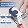Collapsible Foot Spa Bath Massager with Heat, Bubbles, Pedicure Foot Spa with 8 Rollers, Tub for Stress Relief, Soaker with Mini Acupressure Massage Points &amp; Temperature Control