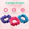 Tennis Scrunchie Set, Girls Tennis Hair Accessories, No Crease Tennis Premium Hair Elastics, Gift for Tennis Players and Teams