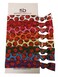 Basketball Ponytail Holders, Elastic No Crease Ribbon Hair Accessories for Girls, Women, and Basketball Team Members