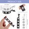 Teaaaha 20 PCS Volleyball Hair Ties Elastic Volleyball Ribbon Ponytail Holders Hair Accessories No Crease Hair Tie Ribbon for Girls Women Player Party Volleyball Gifts for Team (Black, White)