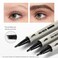 Microblading Eyebrow Pencil, Liquid Magical Multi-Tip Eyebrow Pencils for Women, Waterproof Eyebrow Pen for Natural Brow, Long Lasting Eyebrow Dye with Hair Like Strokes Brows Makeup Pen