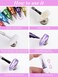 10 Color Metal Giltter 3D Nail Art Pens Set, Kalolary Double-ended Nail Point Graffiti Dotting Pen Drawing Painting Liner Brush for DIY Nail Art Beauty Adorn Manicure Tools(G)