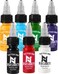 Ink Color Pigment Set-Vegan Friendly,1/2oz 15ml 7 Colors Ink Kit Set
