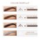 Waterproof Eye-Brow Pen-cil Set, Pull Cord Peel-off Eyebrow Pencil Microblading Eyebrow Pen Supplies Kit, White Eye-Liner Pencil and Eyebrow Tool Tattoo Makeup (6+1 Brown+Dark Brown+Light Brown)
