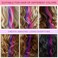 6 PCS Hair Chalk Comb Set Temporary Hair Color for Kids Girls Washable, Hair Dye for Halloween, Dress Up Parties, Role Play, Christmas, Birthday Party, Cosplay(3 Green + 3 Red)