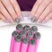 Nail Art Stamp Pen Set, Flower Nail Stamper Pens, Nail Stamping Plate, DIY Nail Art Tools for Women &amp; Girls (10pcs Set)
