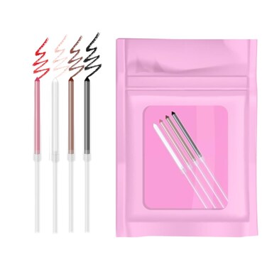 Touch Up 4-in-1 Makeup Pen (Eye Liner, Brow Liner, Lip Liner, &amp; Highlighter) (Replacement Refill)