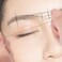 XIAOYU 10M Brow Mapping String Pre-Inked Measuring Tool for Eyebrow Tattoo Microblading Makeup Supplies, White Box, White Ink