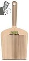 Professional Flat-Top Comb with Liquid Level