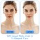 Face Lift Tape, 120 Pcs Invisible Face Lift Tape, Instant Neck Lift Tape for Double Chin, Anti Wrinkle Patches Invisible Makeup Tape Instant Face Lift Neck Tape for Double Chin and Eye Wrinkles