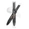 Highlighter Stick, Double Ended Highlighter Makeup Stick with Sponge Brush, Shimmer Waterproof Long Lasting Smooth Silver Glitter Brighten Face Makeup Pencil, 1 Count