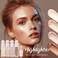 MEICOLY Liquid Highlighter,Long Lasting Liquid Luminizer Shimmer Stick,Waterproof Smooth Highlight Face Illuminator,Silky Natural Glow Makeup Sparkly Highlighters for Face,04 Transcend