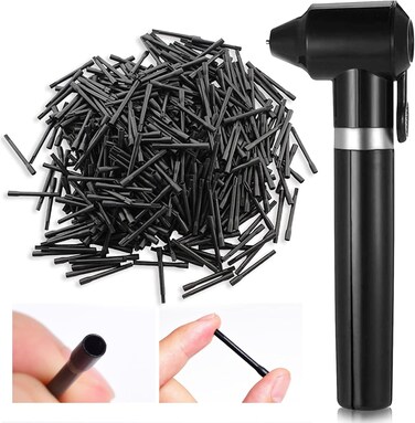 Ink Mixer Pigment Mixer - NAQASE Machine Ink Agitator Machine with 100pcs Ink Mixer Sticks Black