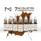 M - 7Ink Seven Colors Liquid Pigment Ink for Eyebrows - Permanent Makeup Microblading Supplies Kit - Machine Use - Microshading - No Mixing Professionals Only -10ml (Set, 7 Ink Collection Set)