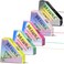 BRAWNA 5 Pack Pro Inked Mapping String for Brow and Lip Measuring - White - Black - Pink - Turquoise - Yellow - 30 Meters Each - PMU Supplies - Mapping Tool for Eyebrow Lamination, Henna, Tint